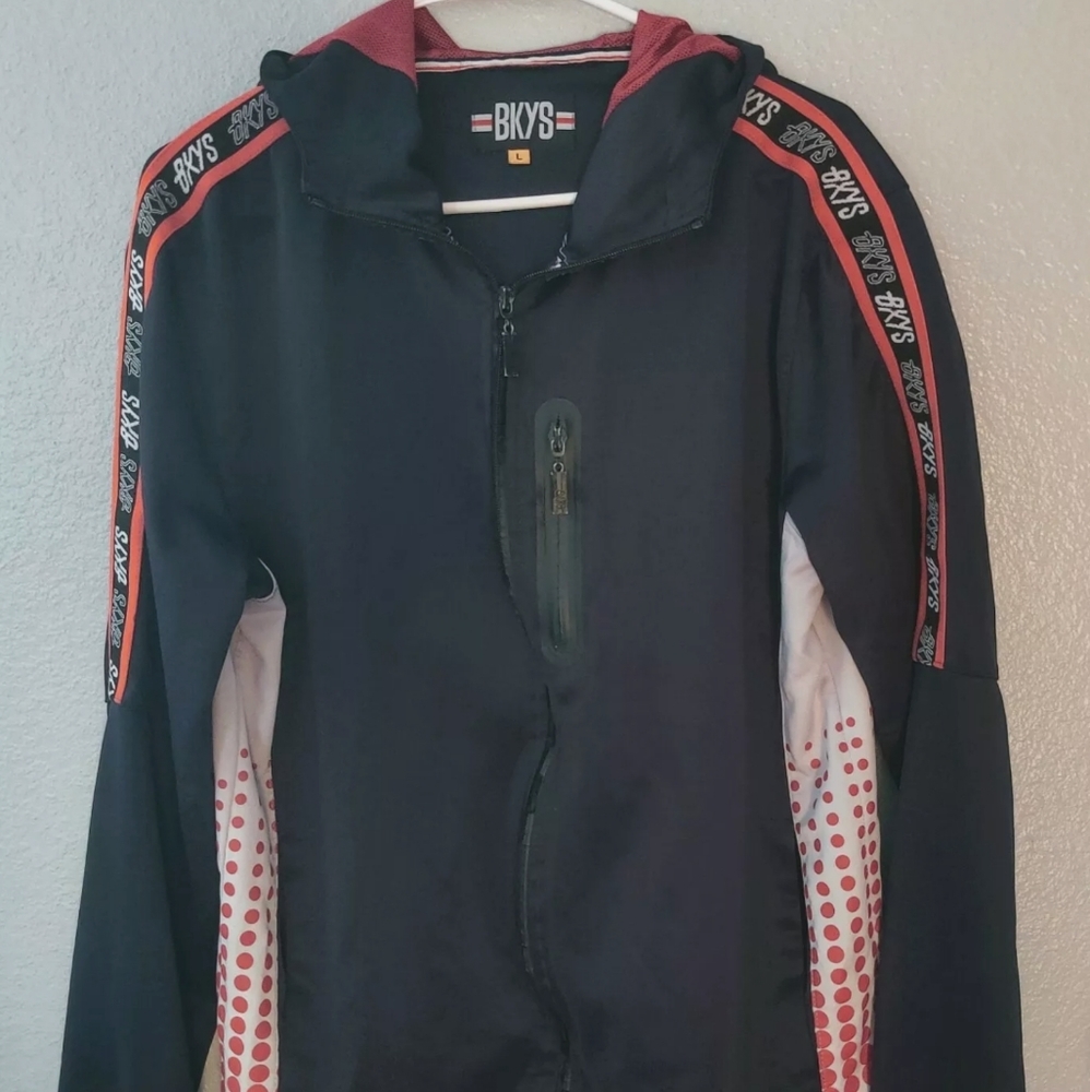BKYS Men's Futura Windbreaker Jacket